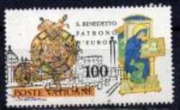 VATICAN 1980 1500th Birth Anniv Of St. Benedict Of Nursia (founder Of Benedi. FU - Usati