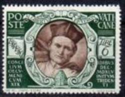 VATICAN 1946 Express - 400th Anniv Of Council Of Trent  Gilberti Bishop Of Verona 6l. - Brown And Green  MH - Neufs