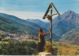 TORINO--SAUZE D'OULX--PANORAMA DA MONFOL E MONTE CHABERTON--FG--V 31-8-67 - Churches