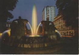 TORINO--FONTANA ANGELICA E GRATTACIELO--NOTTURNO--FG--N - Other Monuments & Buildings