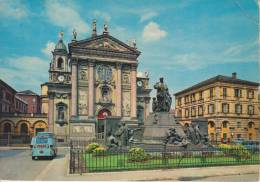 TORINO--CHIESA DI MARIA AUSILIATRICE E MONUMENTO A SAN GIOVANNI BOSCO--AUTO PFAFF MACCHINE DA CUCIRE--FG --V 17-10-77 - Autres Monuments, édifices