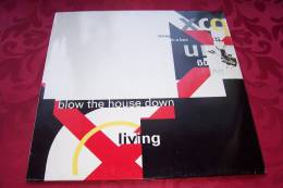 LIVING IN A BOX  °  BLOW THE HOUSE DOWN - 45 T - Maxi-Single
