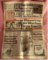 BILD-Zeitung Vom 21. August 1980 : 301 Moslems Lebendig Verbrannt - Polen : Wilde Gerüchte Um Rote Armee - Other & Unclassified