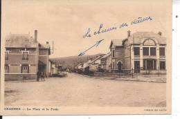 CRAONNE - La Place Et La Poste - Craonne