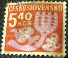 Czechoslovakia 1971 Postage Due 5.40k - Used - Portomarken