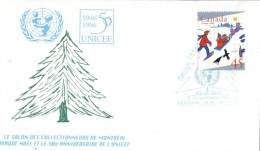 (255) First Day  Cover - Premier Jour - Canada - UNICEF - 1991-2000