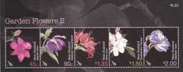 New Zealand 2004 Garden Flowers II Mini Sheet  MNH - Hojas Bloque