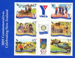 New Zealand 2005 Commemorative Stamps Mini Sheet  MNH - Hojas Bloque