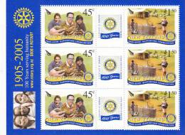 New Zealand 2005 Rotary Mini Sheet  MNH - Blocks & Sheetlets