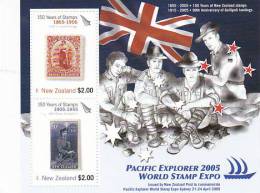 New Zealand 2005 World Stamp Expo Mini Sheet  MNH - Hojas Bloque