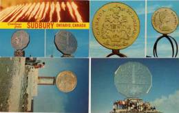 4 CP - Avec Monuments "pièce De Monnaie" Ontario - Canada      (54496) - Coins (pictures)