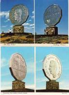 2 CP - Avec Monuments "pièce De Monnaie" Ontario - Canada      (54497) - Munten (afbeeldingen)