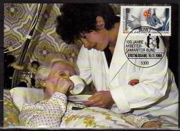 ALLEMAGNE  CARTE  Maxi Cachet  1er Jour Bonn 1 1988 Secourisme Benevoles Du Travail - First Aid