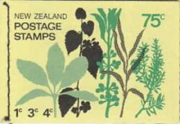 New Zealand-1971  75c Booklet  SB 27 - Carnets