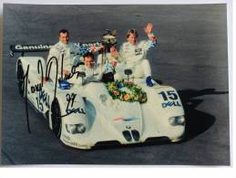 Formule I - Photo - BMW  V12  LMR  - Pilotes Yannick DALMAS - Pierluigi MARTINI - Joachim WINKELHOCH - Automovilismo - F1