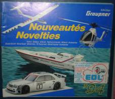 Catalogue NouveautésGRAUPNER 1994.83 Pages.Francais Et Anglais - Literatuur & DVD