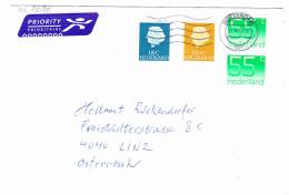 20.XII.12  -  Bedarfsbeleg  "priority", Gelaufen V. Rotterdam Nach Linz / Österr.  -  Siehe Scan  (nl 1010) - Storia Postale