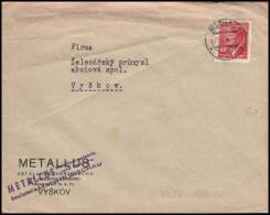 Germany Bohmen And Mahren 1944, Cover To Vyškov - Cartas & Documentos