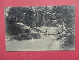 Rotograph  > OH - Ohio > Toledo  Ravine In Walbridge Park 1907 Cancel   Ref 902 - Toledo