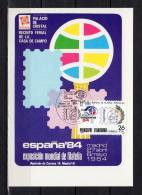 ANDORRE ESPAGNOL CM De 1983 N° YT 166 " ESPANA´84 EXPOSITION PHILATELIQUE MONDIALE ". Parfait état + Prix Degres. - Autres & Non Classés