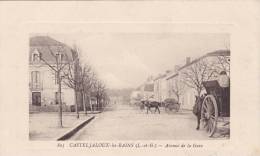 CASTELJALOUX- Les- BAINS-- Avenue De La Gare - Casteljaloux