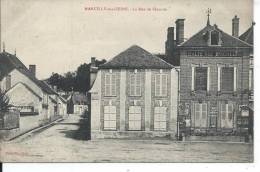 MARCILLY SUR SEINE - La Rue De Sézanne - Marcilly