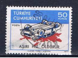 TR+ Türkei 1977 Mi 2435 - Oblitérés