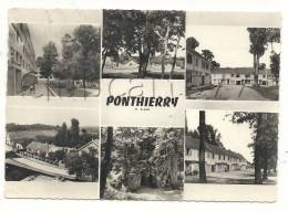 Saint-Fargeau-Ponthierry (77) : 8 Vues Générales Dont Le Nouveaux Lotissements En 1950 (animé). - Saint Fargeau Ponthierry
