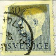 Sweden 1951 King Gustav VI Adolf 30ore - Used - Gebraucht