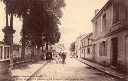 Margaux La Grande Rue Hotel De Ville 1912 Postcard - Margaux