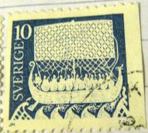 Sweden 1972 Ancient Ship 10ore - Used - Oblitérés