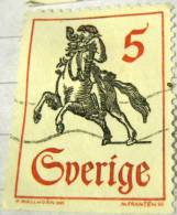 Sweden 1967 Postman 5ore - Used - Gebraucht