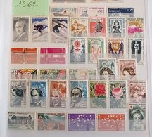 Timbres De France Neufs ** Année 1962 Remise 50% + 20% - 1960-1969