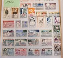 Timbres De France Neufs ** Année 1961 Remise 50% + 20% - 1960-1969