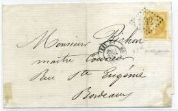 FRANCE - BORDEAUX N° 43B, OBL. GC DE BORDEAUX LE 27/2/1871 - TB - 1870 Uitgave Van Bordeaux