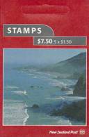 New Zealand-2002 Scenic Coastlines $ 7.50 Booklet - Carnets