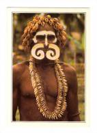 Papouasie, Nouvelle Guinee: Guerrier Asmat, New Guinea, Asmat Warrior (13-1036) - Papua New Guinea