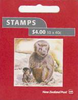 New Zealand-2004 Zoo Animals $ 4.00 Booklet - Markenheftchen