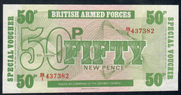 GREAT BRITAIN PM49  50  NEW PENCE   1972   UNC. - British Armed Forces & Special Vouchers