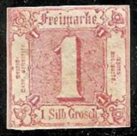 ALEMANIA 1862/64 (ESTADO DEL NORTE) - Yvert #17 - No Gum (*) - Nuevos