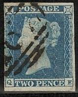 GRAN BRETAÑA 1841 - Yvert #4 - VFU - Used Stamps