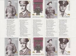 Australia 2000 Victoria Cross - Sheets, Plate Blocks &  Multiples