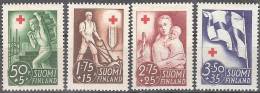 FINLAND  #REED CROSS MARK FROM YEAR 1941** - Unused Stamps