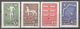 FINLAND  #REED CROSS MARK FROM YEAR 1943** - Unused Stamps