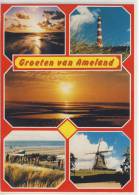 GROETEN VAN AMELAND - 1993, Lighthouse, Phare, Pharo, Molen, Nice Stamp - Ameland