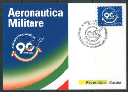 ITALIA / ITALY 2013 - 90° Anniversario "Aeronautica Militare" - Maximum Card - Maximumkaarten