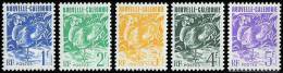 Nouvelle-Calédonie 1990 - Le Cagou - 5val Neufs // Mnh - Unused Stamps