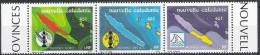 Nouvelle-Calédonie 1991 - Les 3 Provinces De N Calédonie  - 3val Neufs // Mnh - Unused Stamps