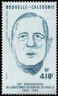 Nouvelle-Calédonie 1990 - Charles De Gaulle - 1val Neufs // Mnh - Neufs