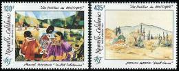 Nouvelle-Calédonie 1991 - Art, Tableaux, Peintures Du Pacifique - 2val Neufs // Mnh - Ungebraucht